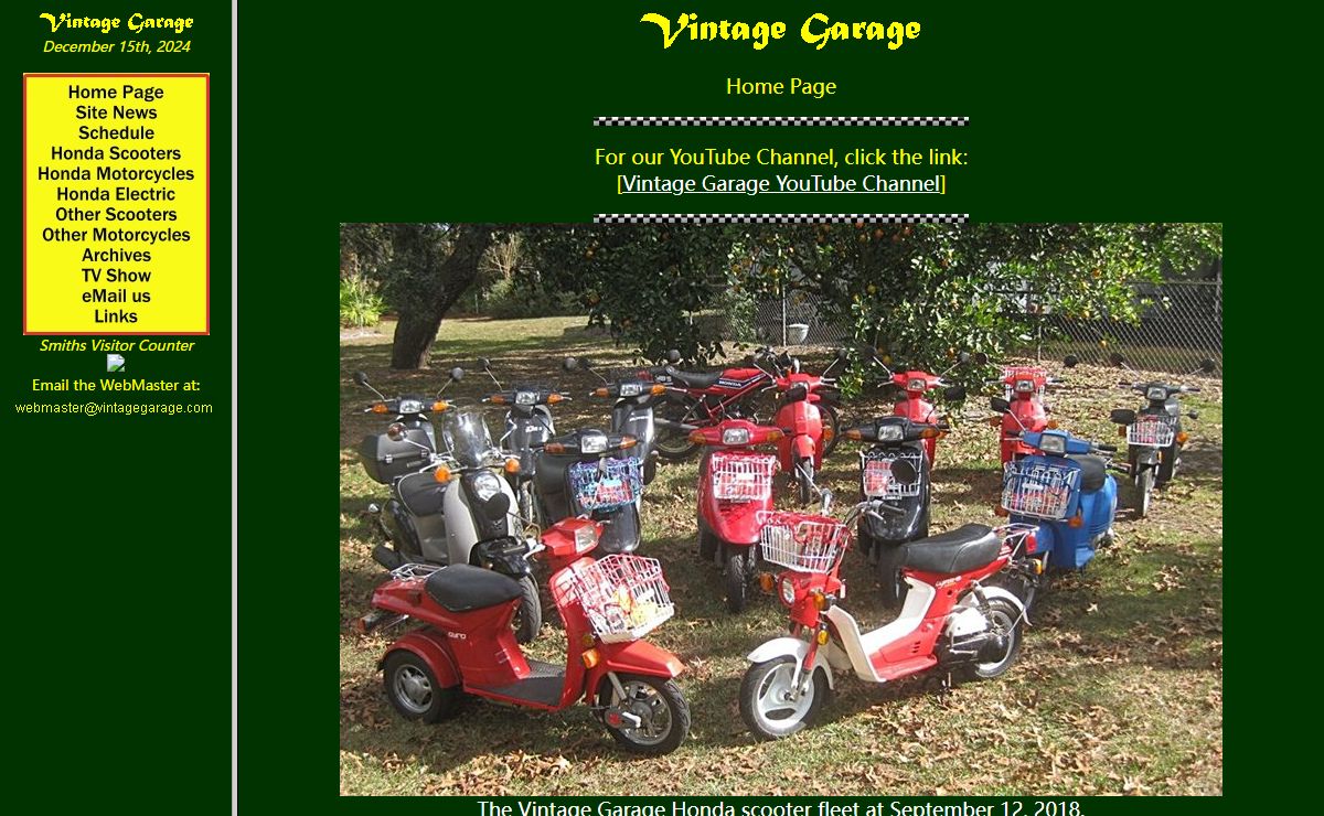 Vintage Garage Home Page