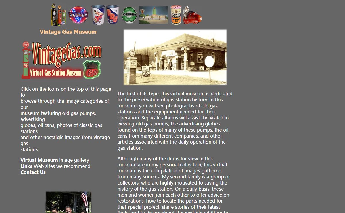 Vintage Gas Museum - Filling Station Images, Gas Pumps & Signs