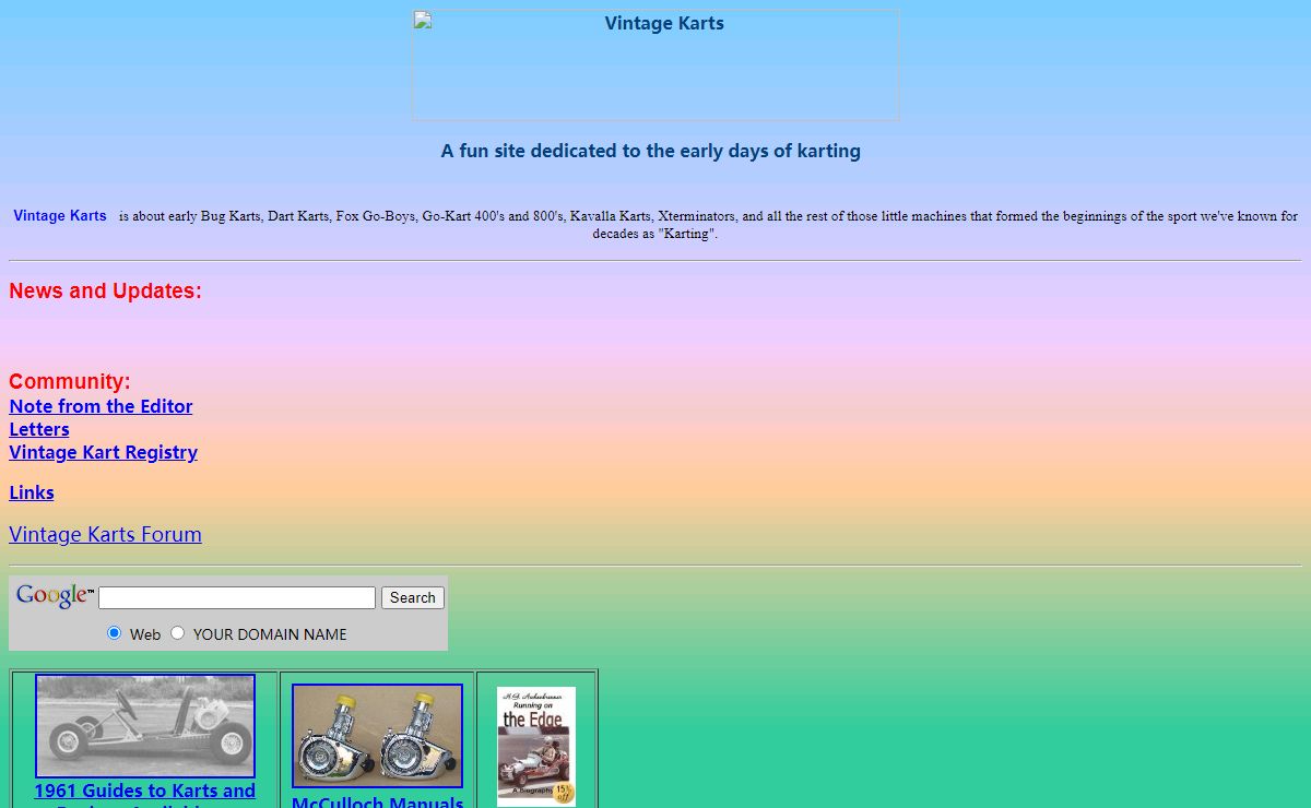 Vintage Karts