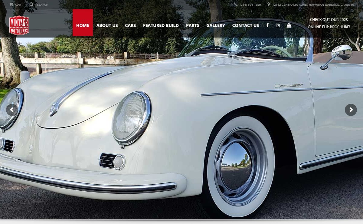 Home - Vintage Motorcars of California Inc.