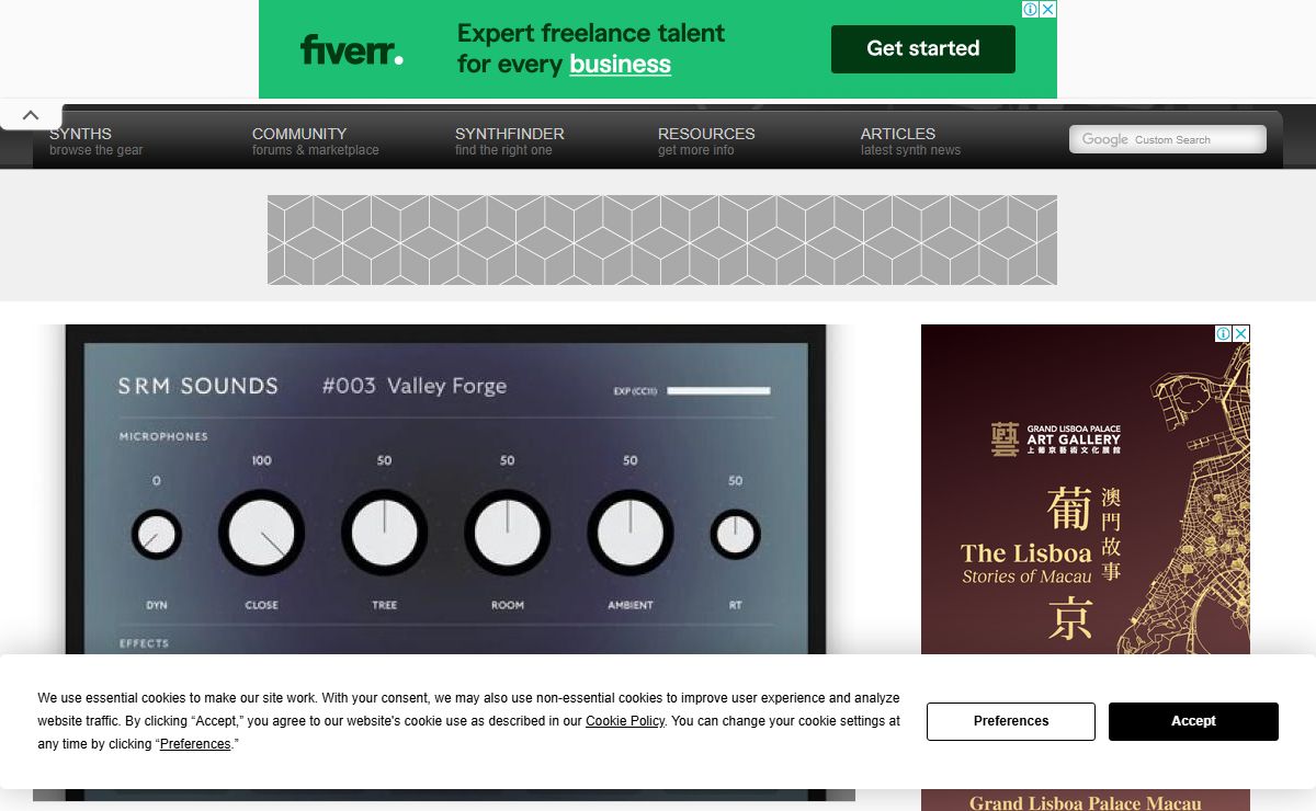 Home page | Vintage Synth Explorer