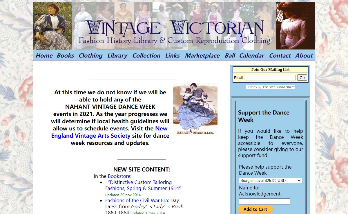 Vintage Victorian: Home Page