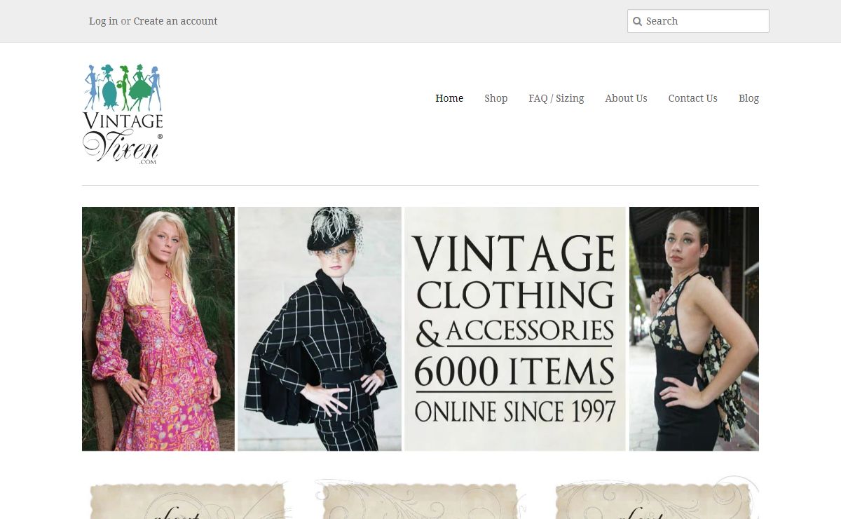 Vintage Clothing & Jewelry | 6000 Items! | VintageVixen.com – Vintage Vixen Clothing
