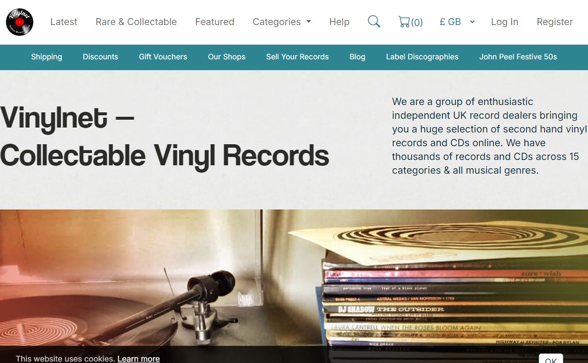 Vinyl Records and other collectible music UK | Vinylnet