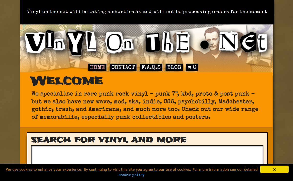 vinylonthe.net | The UK's Best Punk Vinyl site