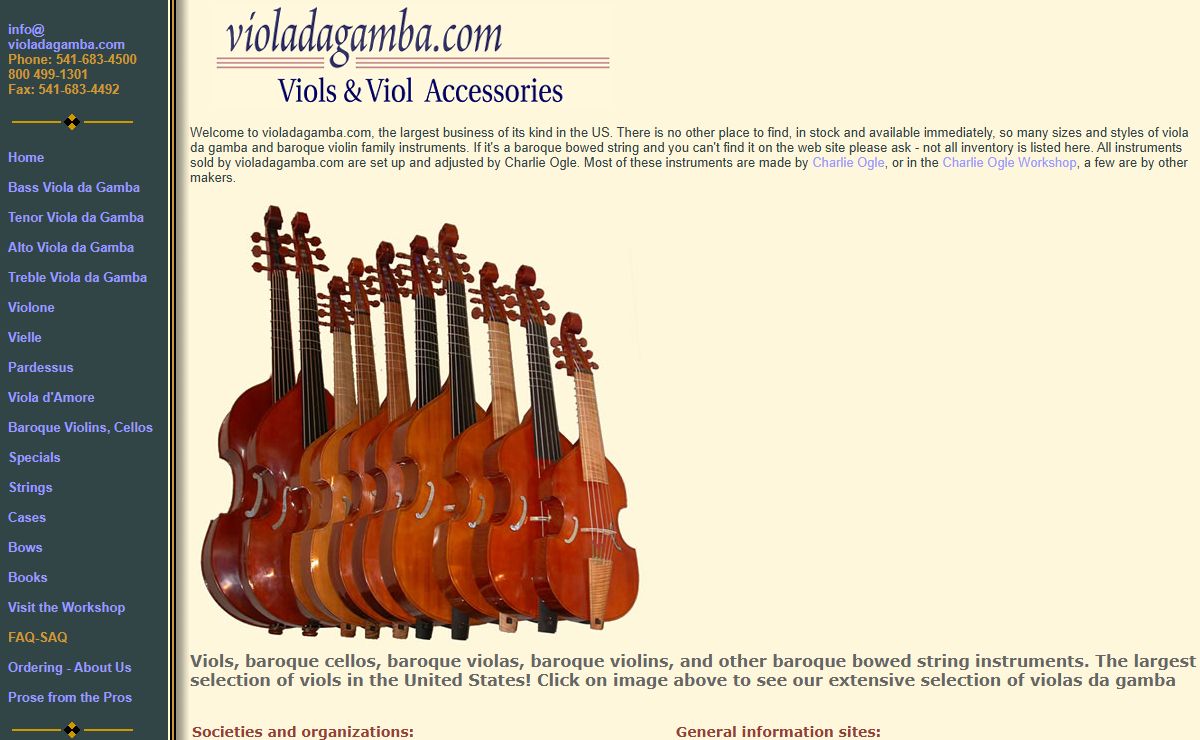 Bass Violas da Gamba