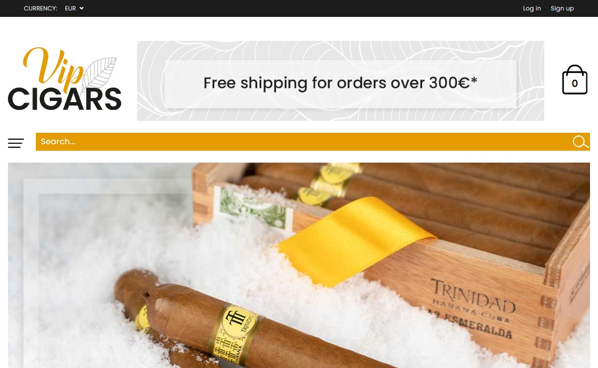 Cuban Cigars and Cigar Accessories from VIPcigars.com Switzerland - VIP Cigars, online cuban cigars store