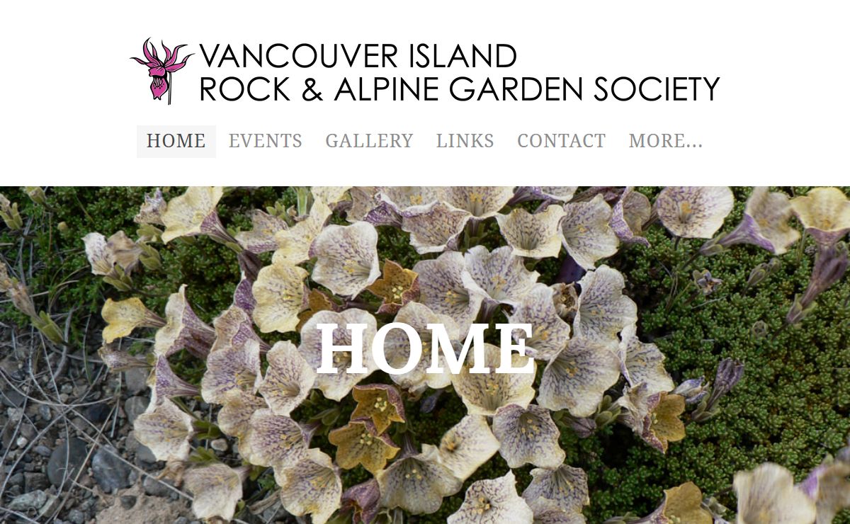 VANCOUVER ISLAND ROCK & ALPINE GARDEN SOCIETY - VIRAGS home page
