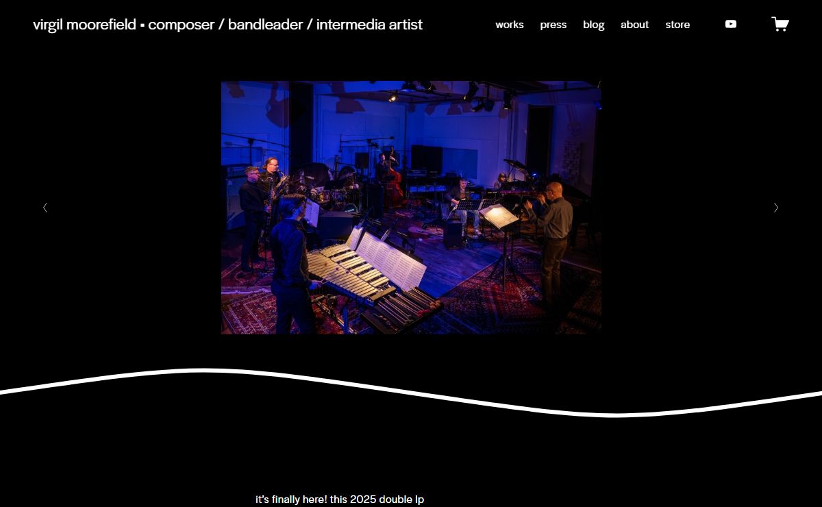 virgil moorefield • composer / bandleader / intermedia artist