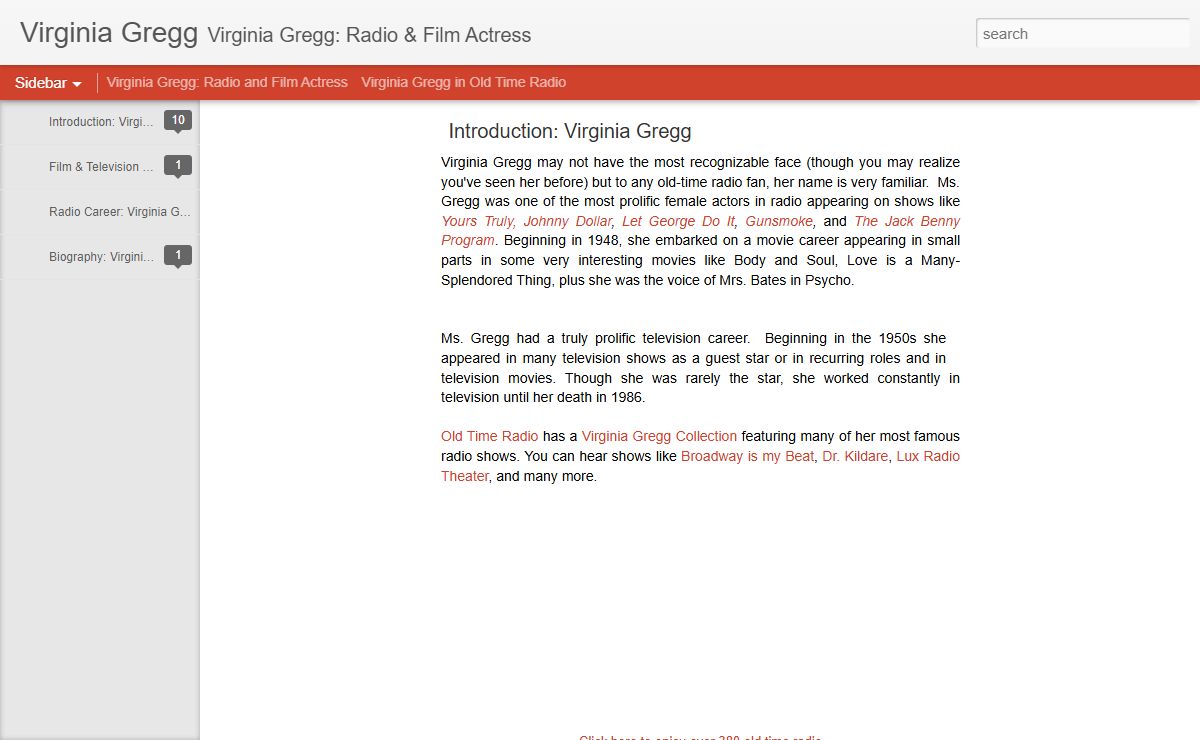 Virginia Gregg