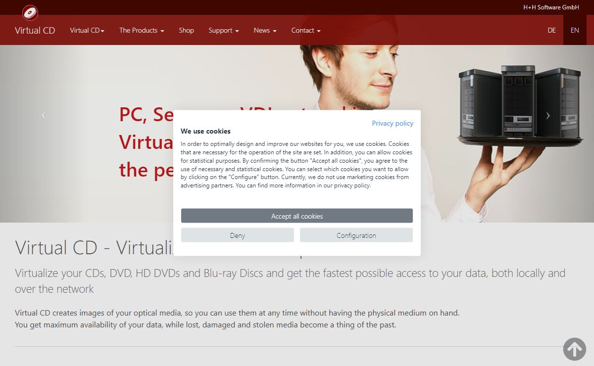 Virtual CD - Virtualize All of Your Optical Media