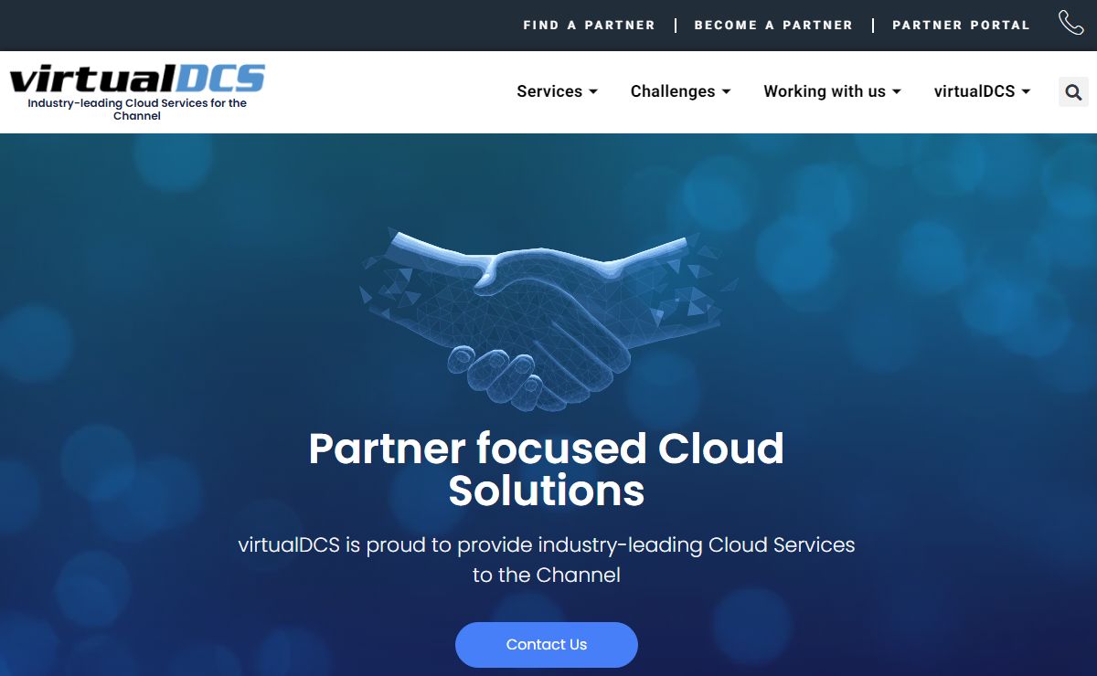 Industry-leading Cloud Services for the Channel - virtualDCS