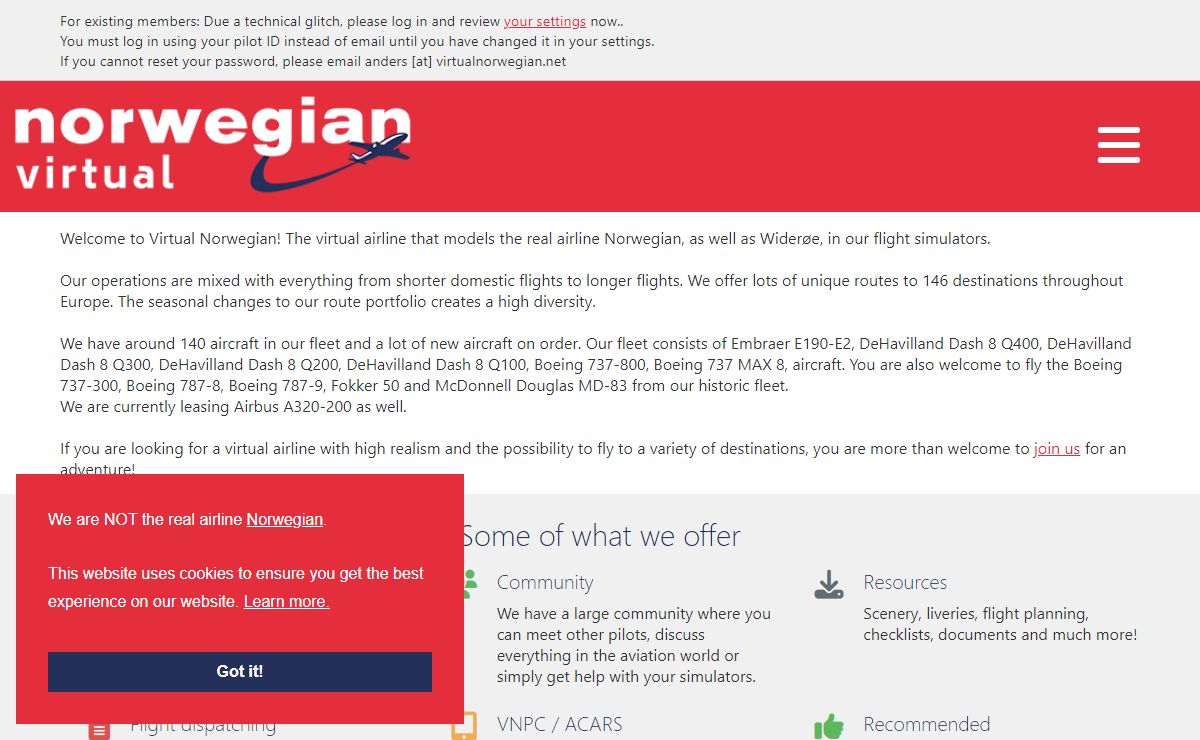 vNorwegian - Home - Virtual Norwegian