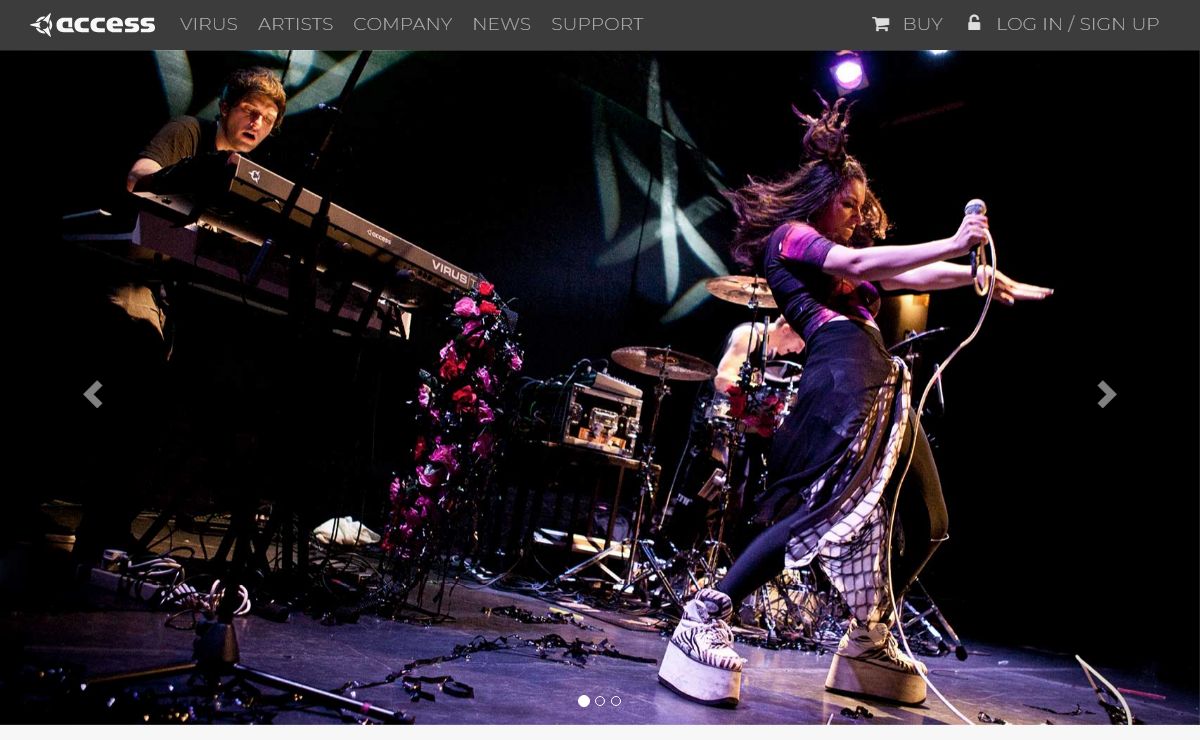 Homepage | The Virus TI - Totally Integrated Synthesizers