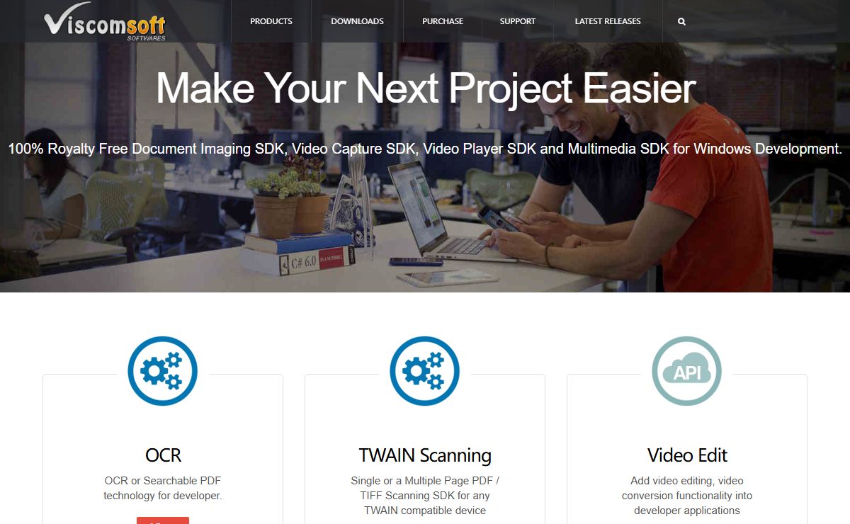 Windows Imaging SDK | Video SDK| Document Viewer SDK | MultiMedia SDK ActiveX| TWAIN SDK ActiveX | MultiMedia Display Software