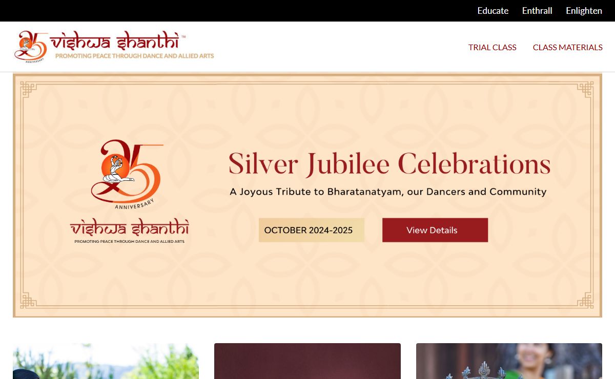 Vishwa Shanthi – Promoting Peace Through Dance and Allied Arts