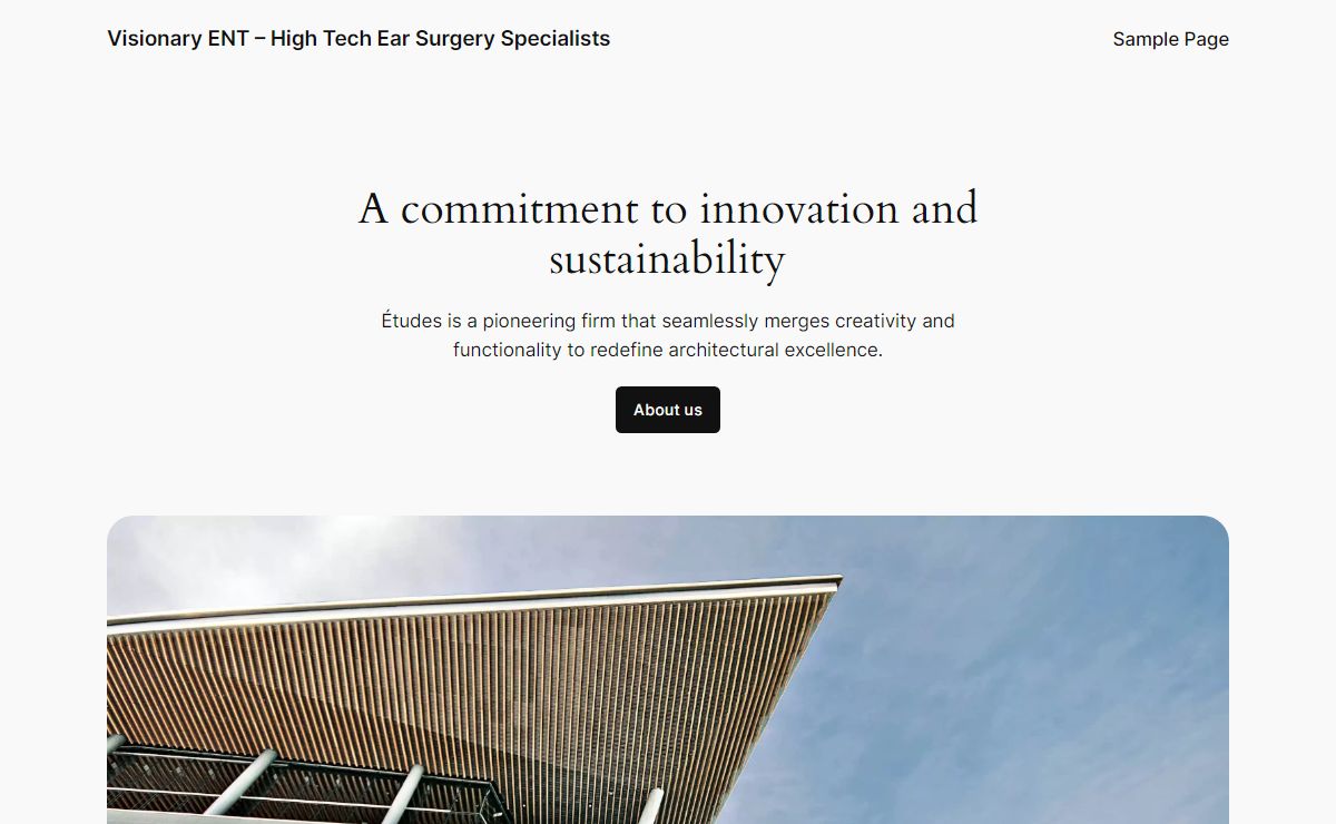 Visionary ENT - High Tech Ear Surgery Specialists -
