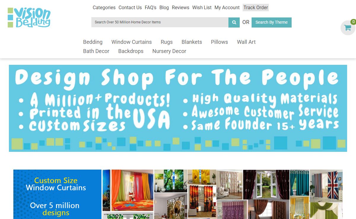 Unique & Custom Bedding | VisionBedding®