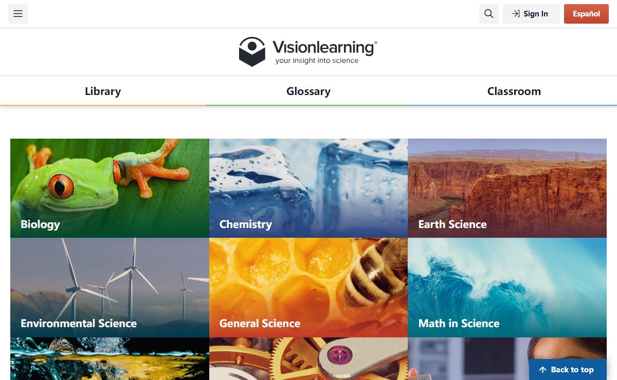 Visionlearning | Your insight into science