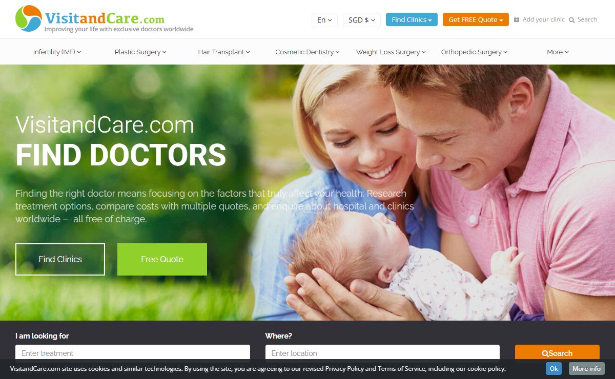 Find and Compare Health and Cosmetic Clinics Worldwide