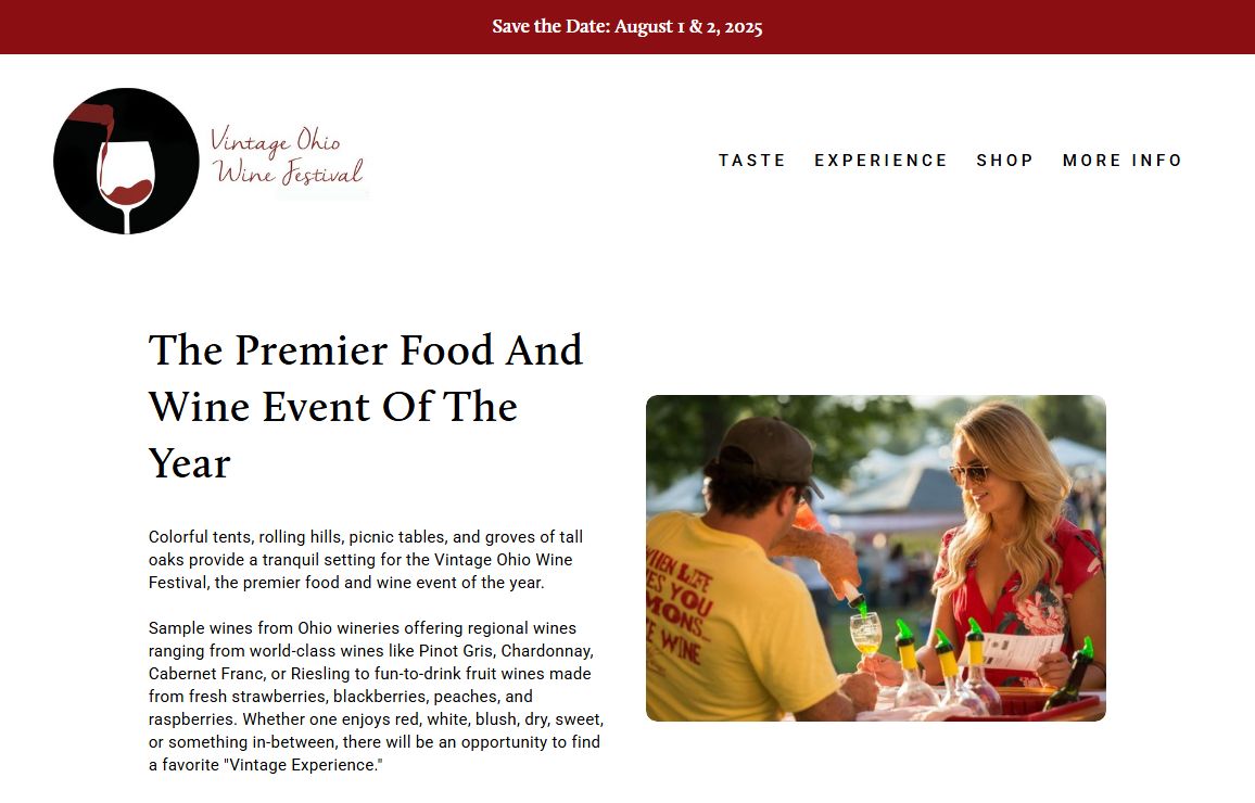 Vintage Ohio Wine Festival