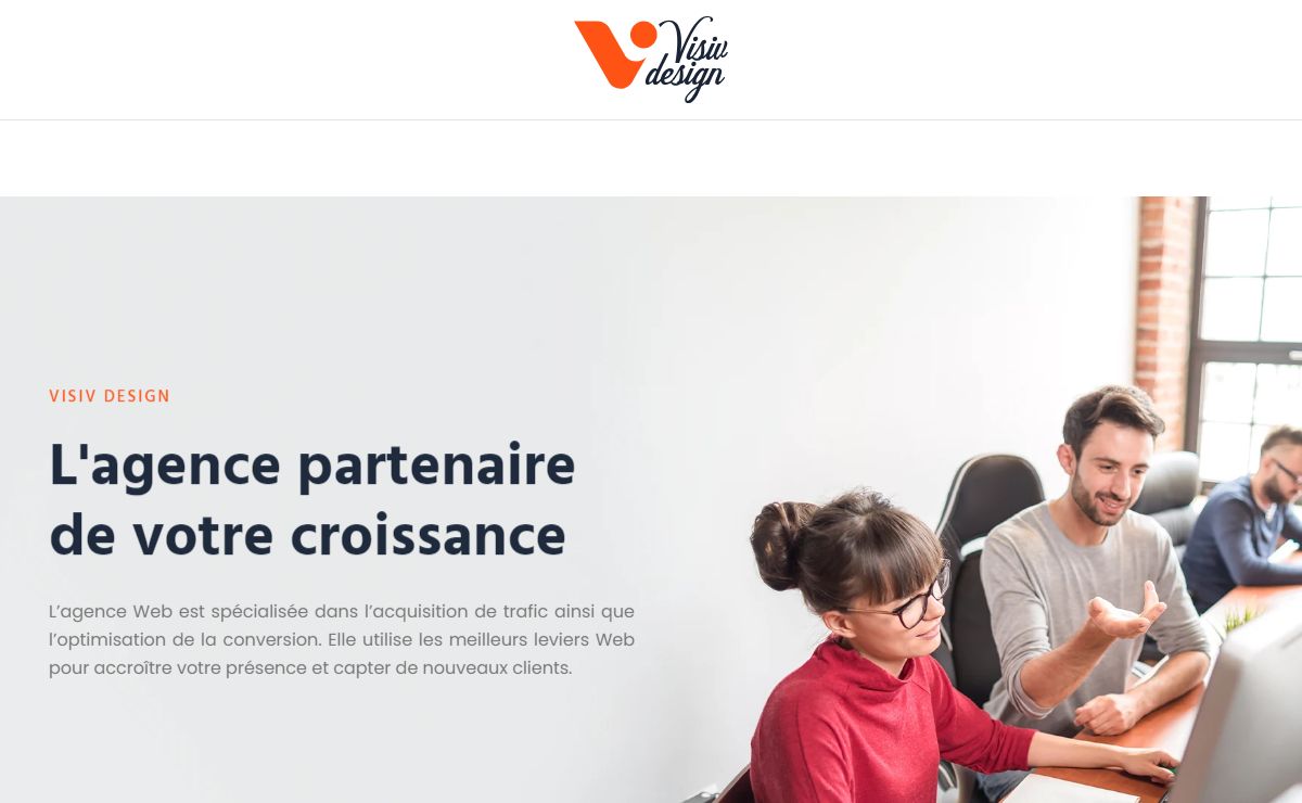 Contactez l'agence Web Visiv Design