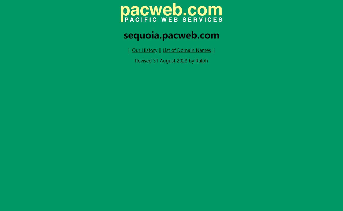 PacWeb
