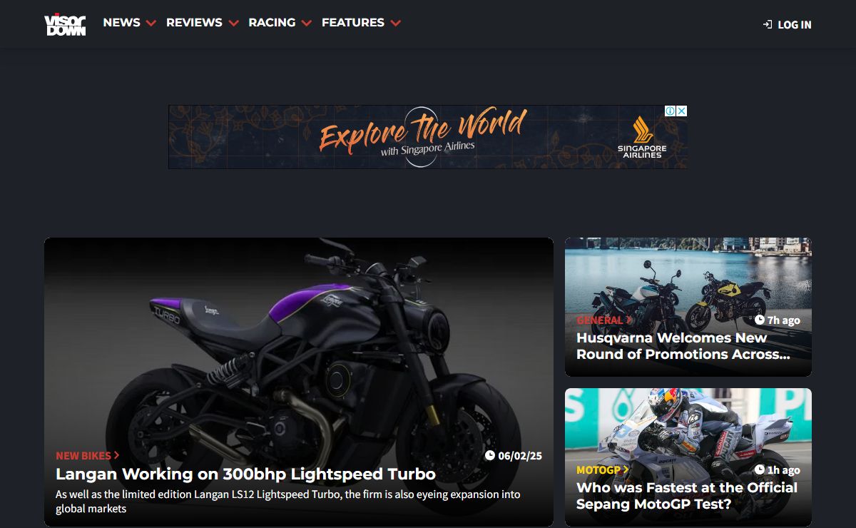 The UK's No.1 motorcycle news, reviews and road tests resource | Visordown