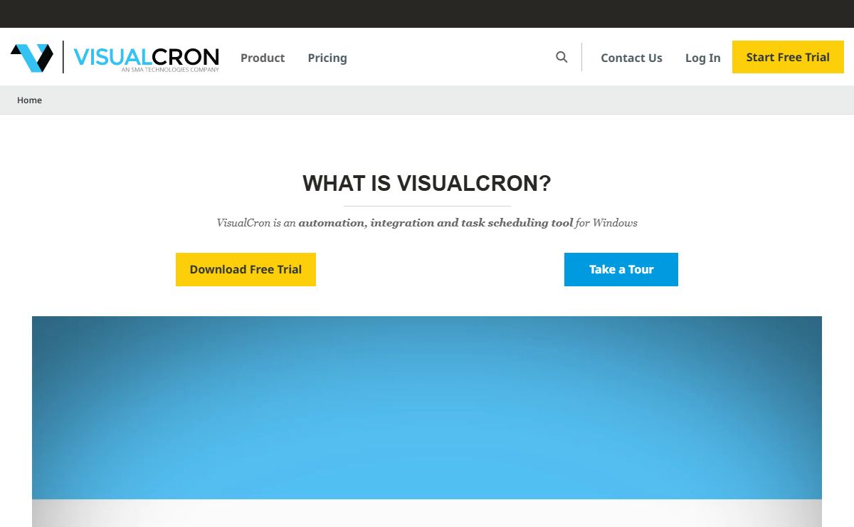 VisualCron - Windows Scheduling Software and Task Automation | Task Scheduler Alternative