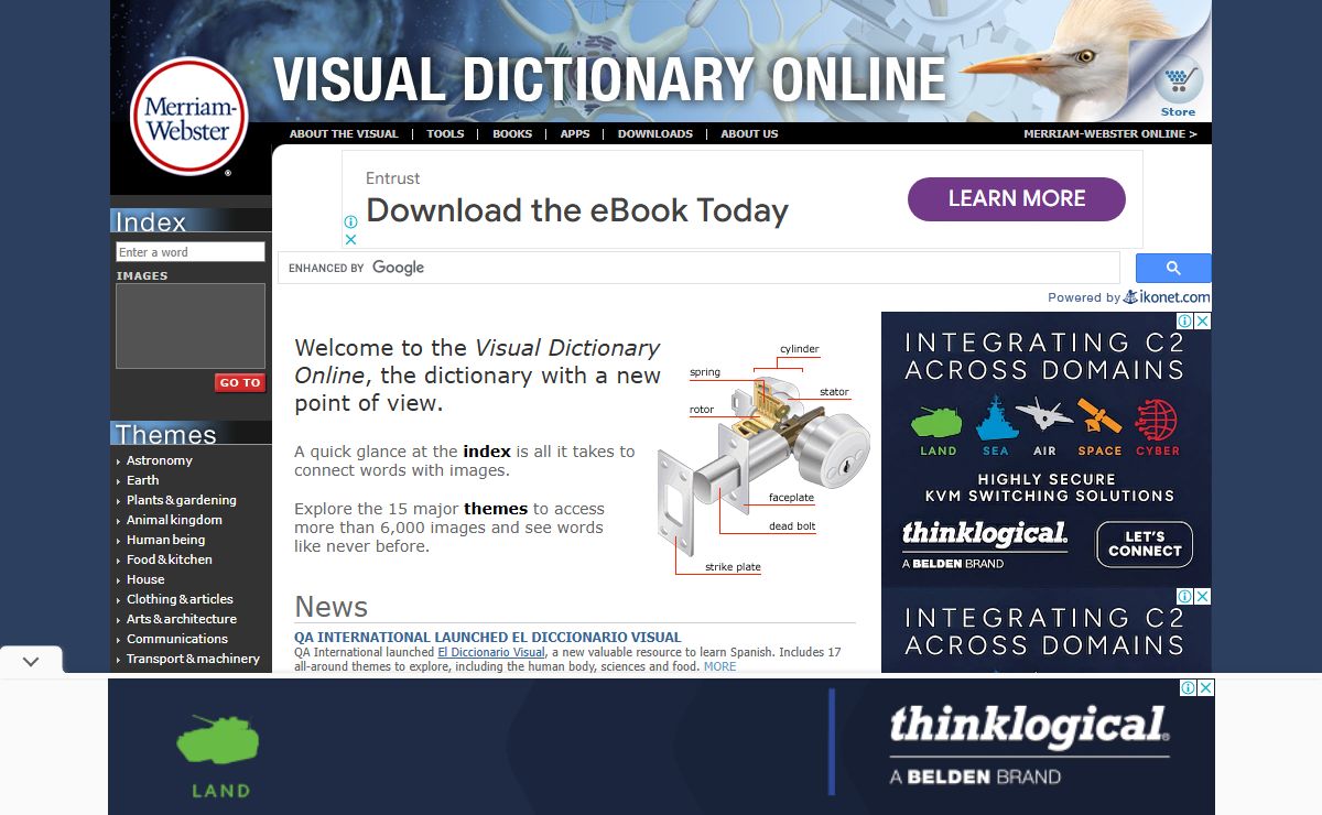 Visual Dictionary Online