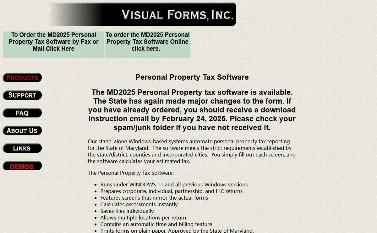 Visual Forms -- Products