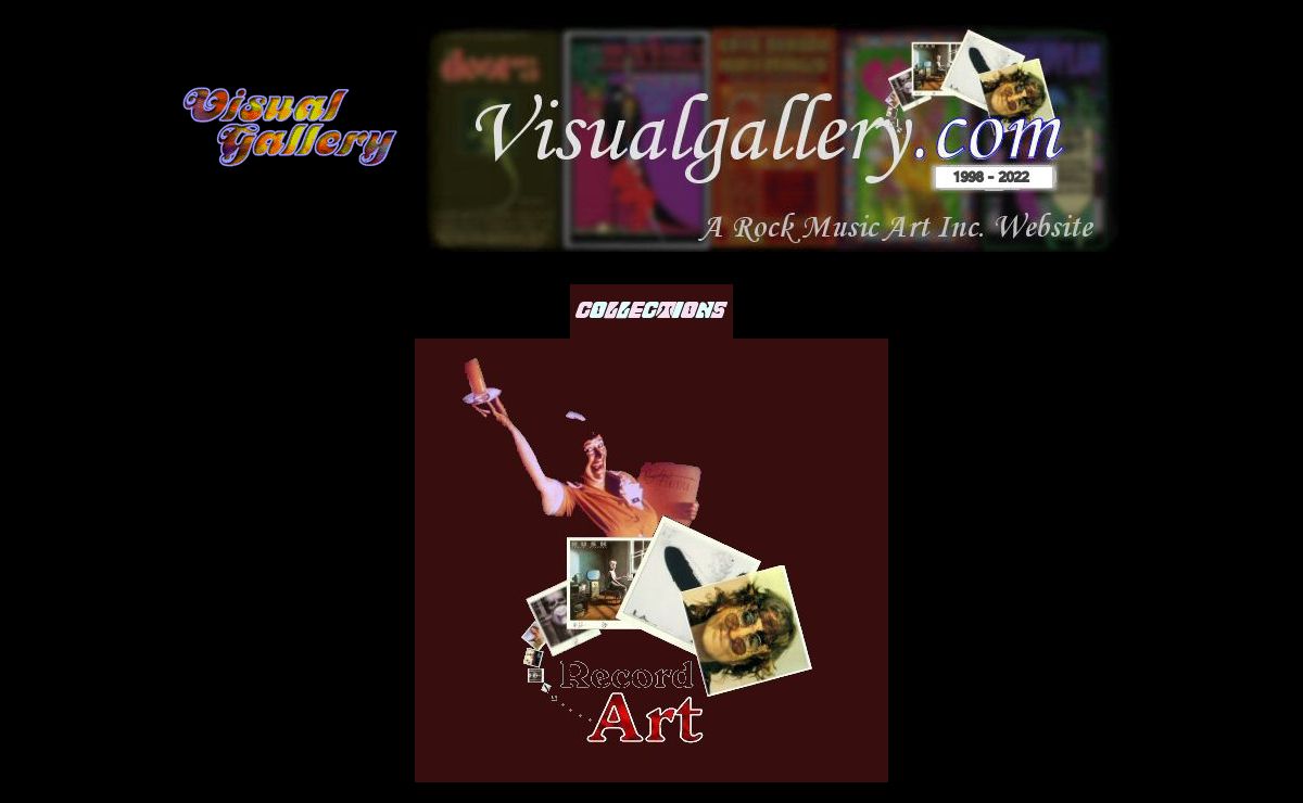 Visual Gallery Rock Posters Tshirts and Album Art Lithographs<br>UNDER CONSTRUCTION 2022