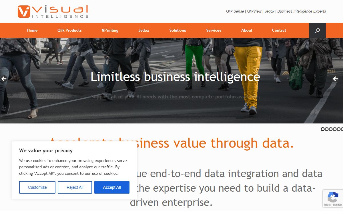 Visual Intelligence – Qlik Sense, QlikView and Jedox Experts – NZ