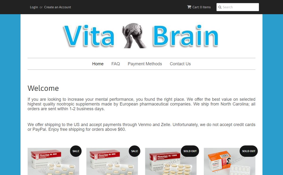 The Best Place to Buy High Quality Piracetam Tablets - Vitabrain