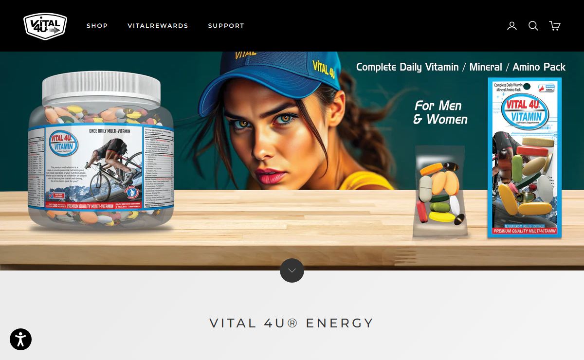 Vital 4U® | Makers of Screamin Energy® and Vital 4U® Premium Vitamin