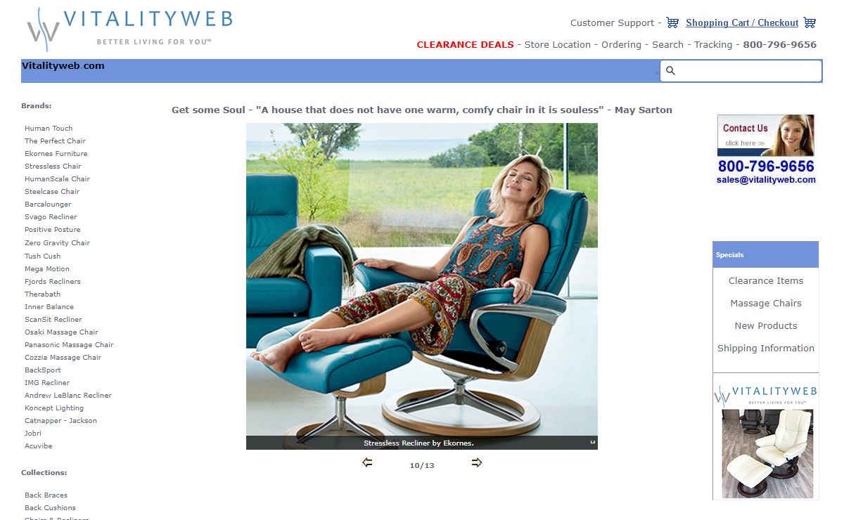 Vitalityweb.com Stressless Recliner Chair by Ekornes, Zero Gravity Recliner Perfect Chair, Anti Zero Gravity Massage Chairs, Stressless Lounge Chair Recliner, shiatzu massage chair
