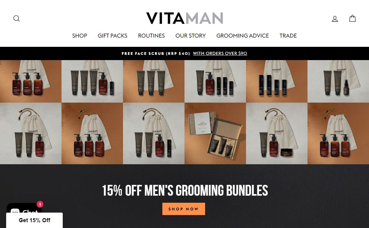VITAMAN Australia | Best Natural Skin & Hair Products for Men