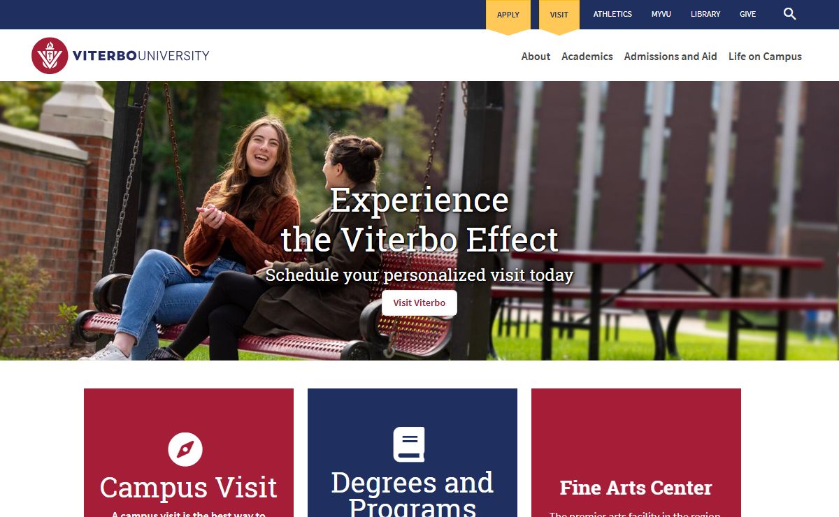 Homepage | Viterbo University