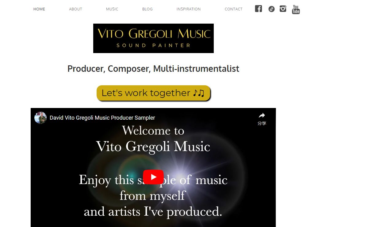 Vito Gregoli Music