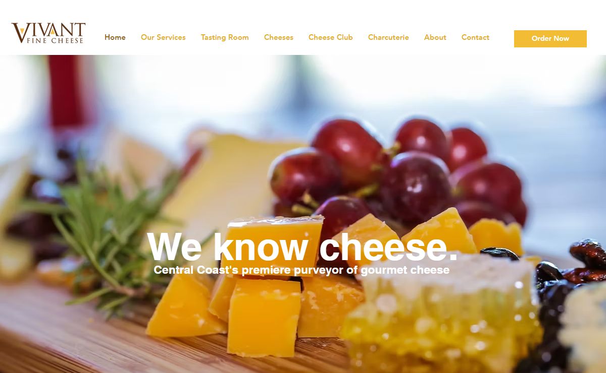 Vivant Fine Cheese | Central Coast's premiere cheese tasting room | Paso Robles