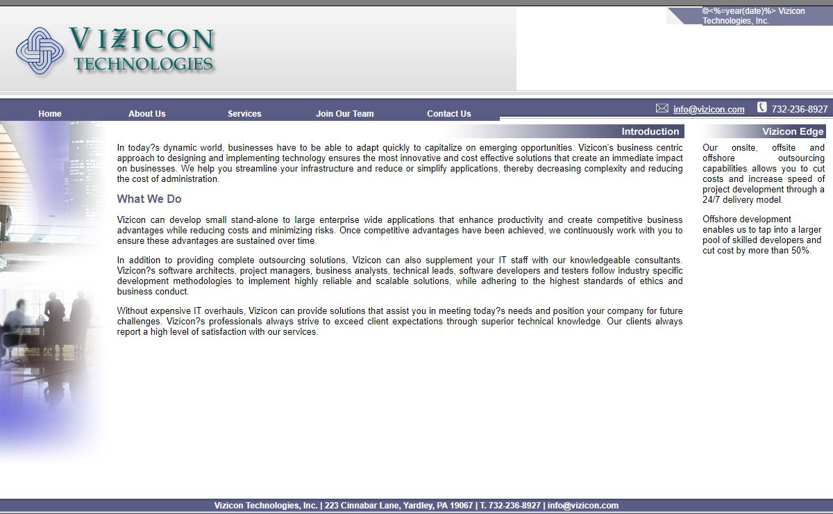 Vizicon Technologies