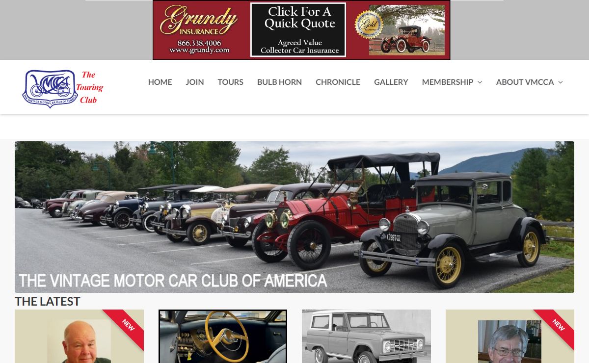 The Vintage Motor Car Club of America