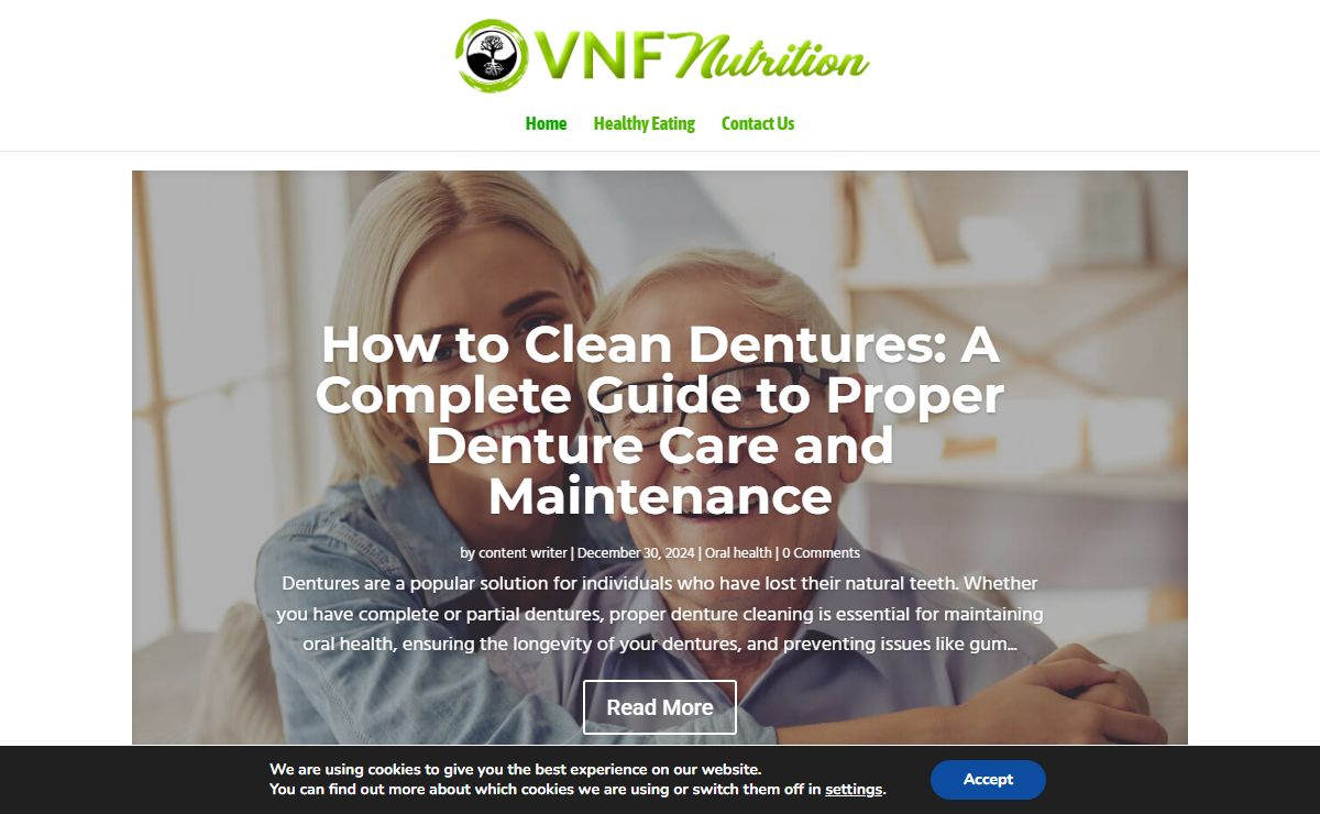 VNF Nutrition: Helping to Achieve Healthier Bodies