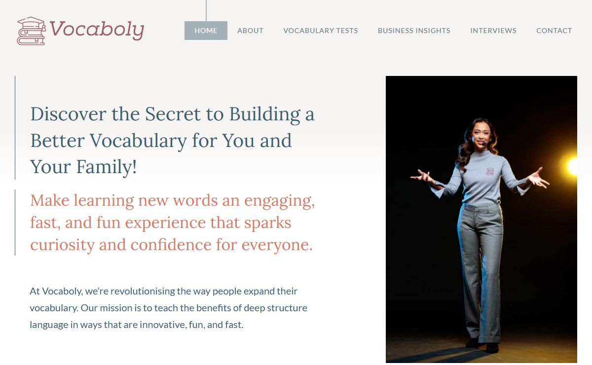 Vocaboly - Helping you to Build a Better Vocabulary