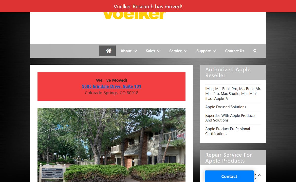 Voelker Research Apple Authorized Reseller and Service Provider