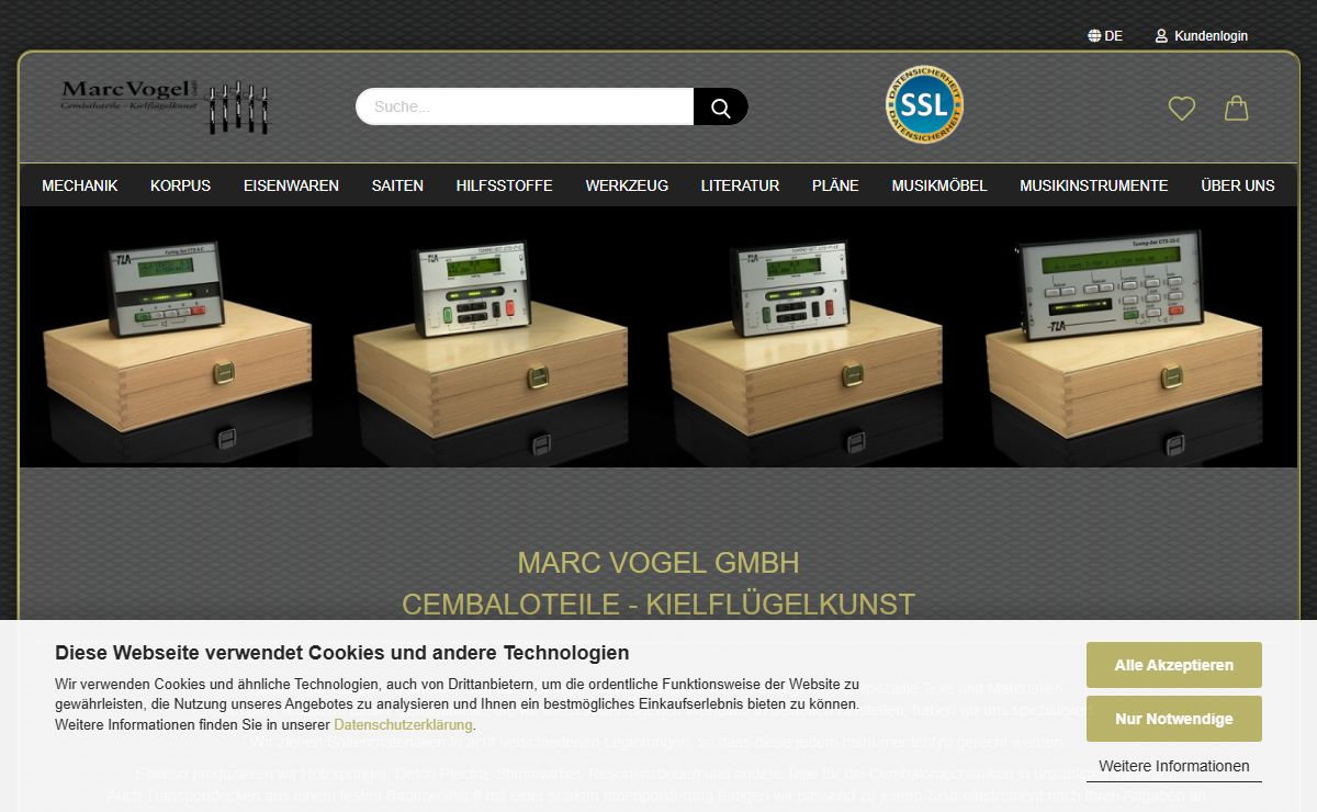 Marc Vogel GmbH - Cembalo - Spezialist - Marc Vogel GmbH