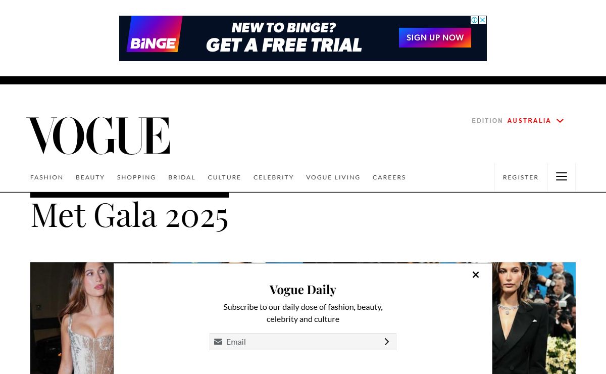 The latest fashion news, trends, beauty, celebrity style, fashion week, and culture on Vogue.com.au. - Vogue Australia
