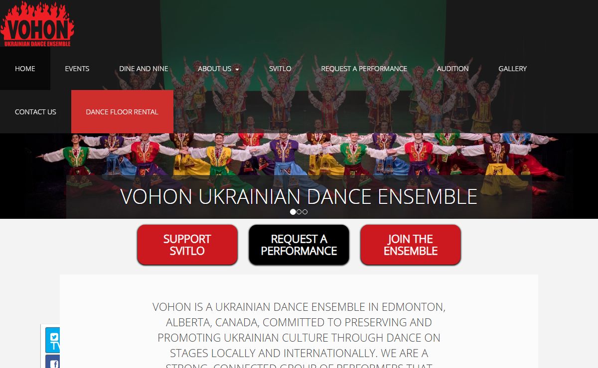 Vohon Ukrainian Dance Ensemble - Vohon Ukrainian Dance