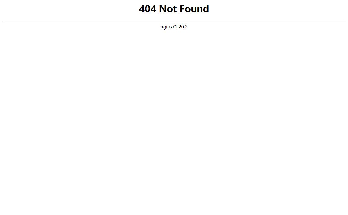 404 Not Found