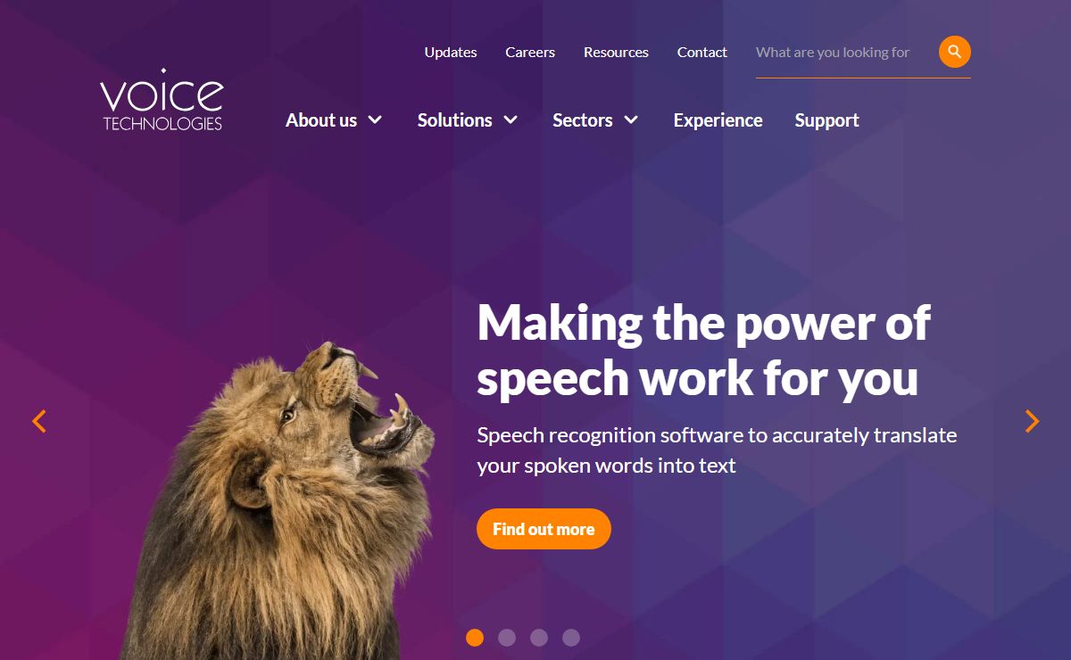 Speech recognition, digital dictation, information workflow - Voice Technologies
